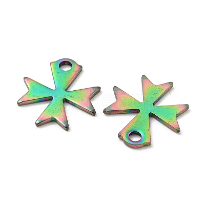 Ion Plating(IP) 304 Stainless Steel Charms STAS-C043-49M-1