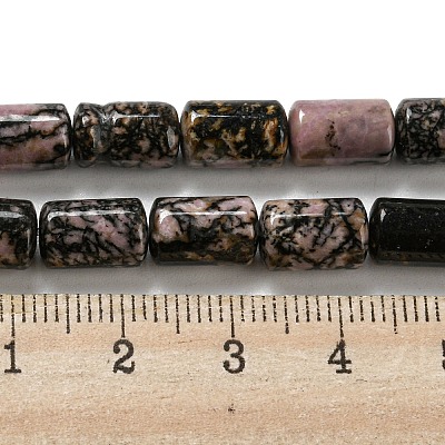 Natural Rhodonite Beads Strands G-M420-E07-03-1