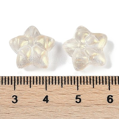 Transparent Spray Paint Glass Beads X1-GLAA-H035-02E-1