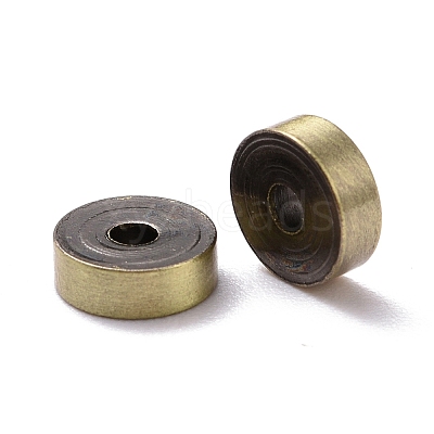 Tibetan Style Brass Beads KK-P214-04BAB-1