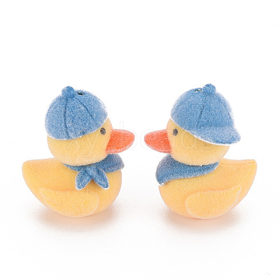 Flocky Plastic Beads KY-Q056-013-1
