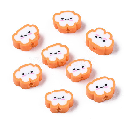 Handmade Polymer Clay Beads CLAY-N008-033G-1