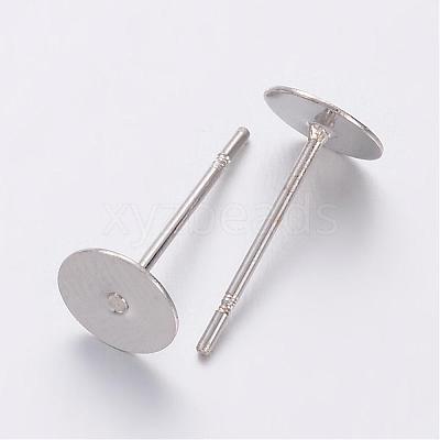 Stud Earring Settings KK-C2899-NFN-1-1