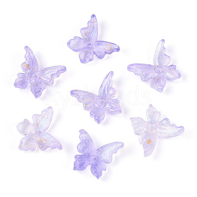Baking Paint Glass Beads DGLA-T004-04I-1