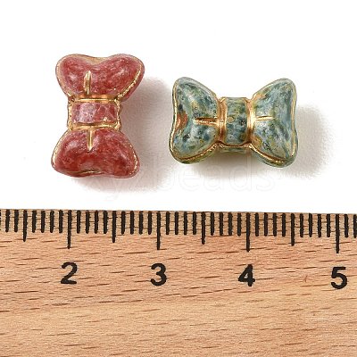 Baking Paint Glass Beads DGLA-G004-01K-1
