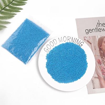 Baking Paint Glass Seed Beads SEED-S001-K17-1