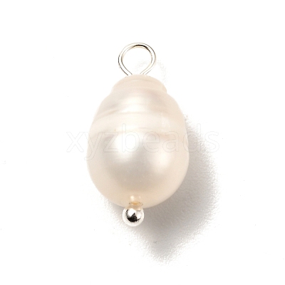 Natural Cultured Freshwater Pearl Pendants X-PALLOY-JF00942-02-1