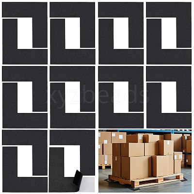 PVC L Shaped Location Marking Corner Sticker DIY-WH0504-919A-1
