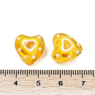 Handmade Lampwork Beads Strands LAMP-R004-06A-06-1
