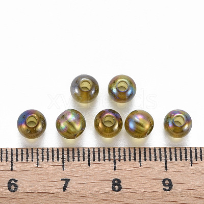 Transparent Acrylic Beads MACR-S370-B6mm-737-1