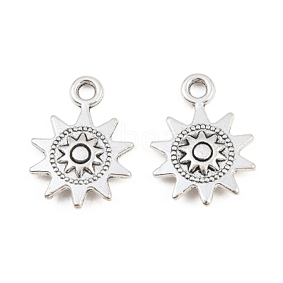Tibetan Style Alloy Pendants AL-CBA1187-10B-AS-1