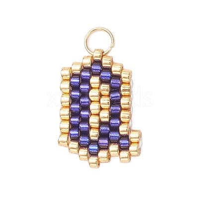 Handmade MIYUKI Seed Beads PALLOY-MZ00867-17-1