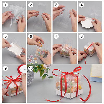 Foldable Transparent PVC Boxes CON-BC0006-42A-1
