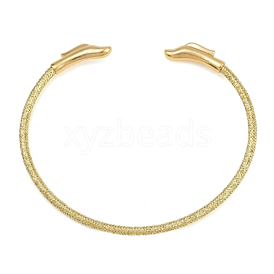 Braided Steel Wire Bangles Making KK-CBA6056-02J-G-1