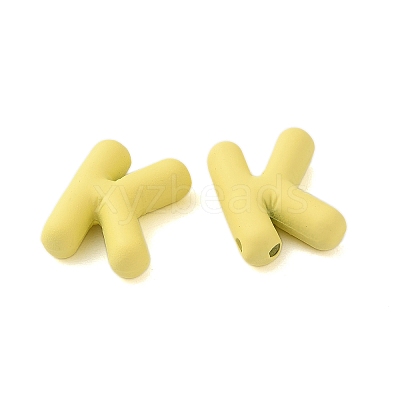Spray Painted Alloy Pendants FIND-C062-08K-1