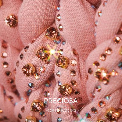 Preciosa® MAXIMA Crystal Round Stones X-PRC-RBSS24-90110-1