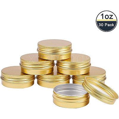 Round Aluminium Tin Cans CON-BC0004-07G-30ml-1