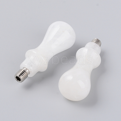 Natural Quartz Crystal  Handle DIY-WH0224-65A-1