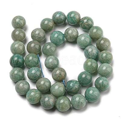 Natural Amazonite Beads Strands G-K068-03-10mm-01-1