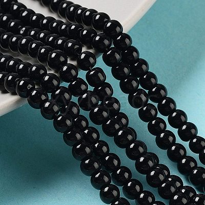 Glass Pearl Beads Strands X-HY-4D-B20-1