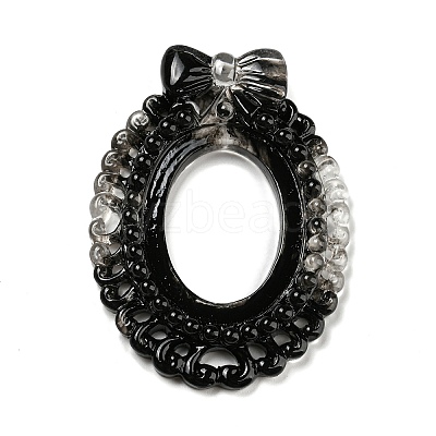 Black Theme Resin Cabochons LS-RESI-Q219-01D-1
