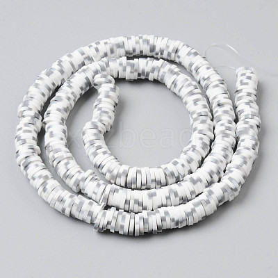 Handmade Polymer Clay Beads Strands CLAY-N008-010E-1