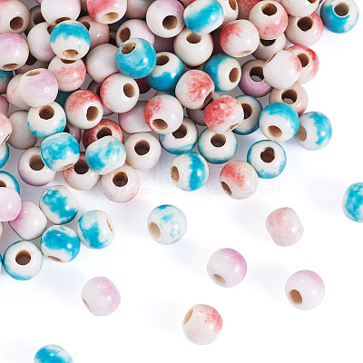 200Pcs Handmade Porcelain Beads PORC-TA0001-61B-1