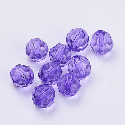 Transparent Acrylic Beads LS-X-TACR-Q257-6mm-V50-1