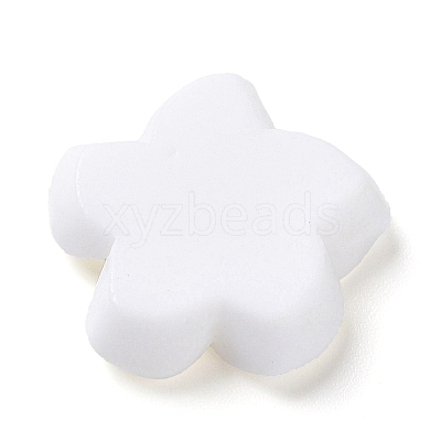 Opaque Resin Cabochons RESI-G068-02F-1