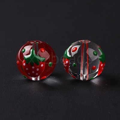Transparent Glass Beads LS-LAMP-B021-03B-14-1