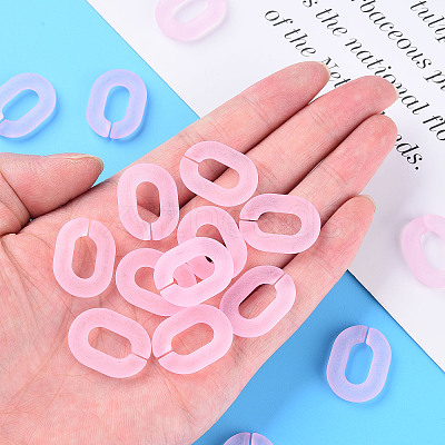 Transparent Acrylic Linking Rings MACR-S373-20A-D08-1