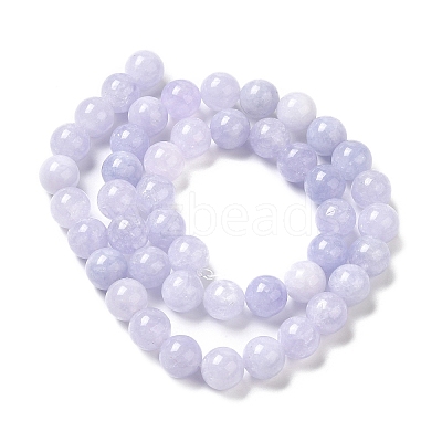 Natural Dyed White Jade Beads Strands G-M402-C03-06-1