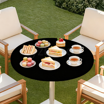 1Pc Polyester Round Tablecloth AJEW-CN0001-61-1