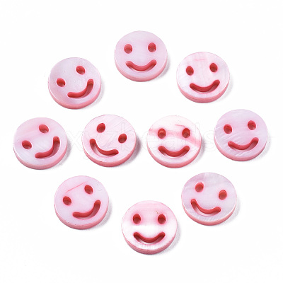 Natural Freshwater Shell Beads SHEL-T017-43B-1