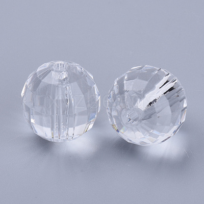 Transparent Acrylic Beads TACR-Q254-30mm-V01-1