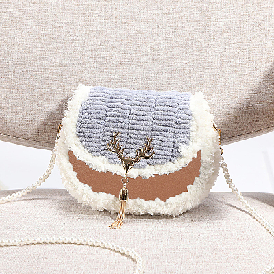 2 Sets 2 Colors PU Leather Basket Bottoms DIY-CA0001-72-1