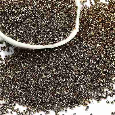 Electroplate Glass Seed Beads SEED-H003-10G-1