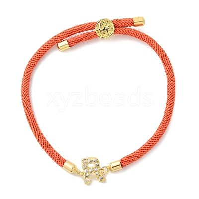Adjustable Nylon Cord Bracelets X-BJEW-C096-01G-18-1