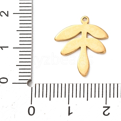 304 Stainless Steel Pendants STAS-Z204-01G-07-1