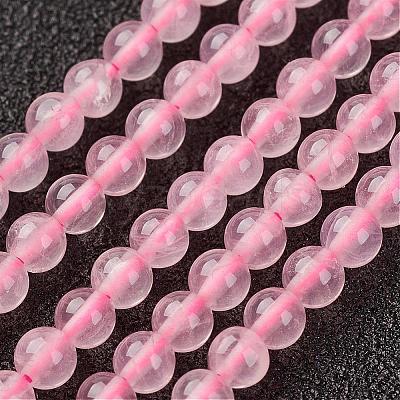 Natural Rose Quartz Strand G-G680-58-1