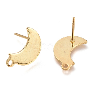 304 Stainless Steel Stud Earring Findings X-STAS-K212-03G-1