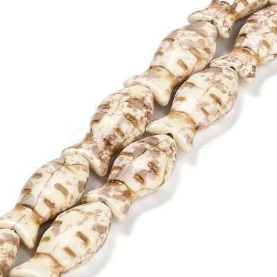 Synthetic Turquoise Beads Strands TURQ-F019-01H-1