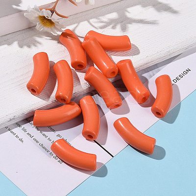 Opaque Acrylic Beads SACR-S677-026-1