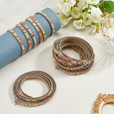 5pcs Imitation Leather Cords LC-CL0001-01A-1