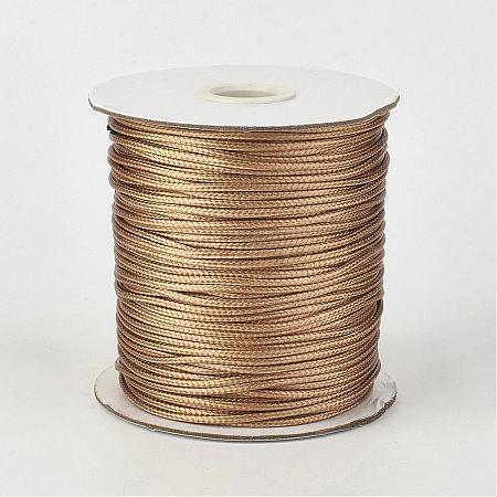 Eco-Friendly Korean Waxed Polyester Cord YC-P002-1mm-1117-1