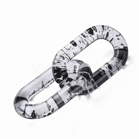 Transparent Acrylic Linking Rings OACR-N009-013B-08-1