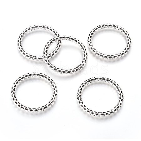 Tibetan Style Alloy Linking Rings X-LF10804Y-NF-1