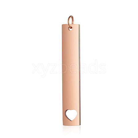 201 Stainless Steel Pendants STAS-S105-T603D-3-1