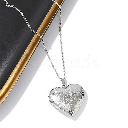 201 Stainless Steel Cable Chain Necklaces NJEW-M050-04C-P-1-1