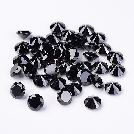Diamond Shape Glass Rhinestone Cabochons RGLA-J007-6mm-02-1